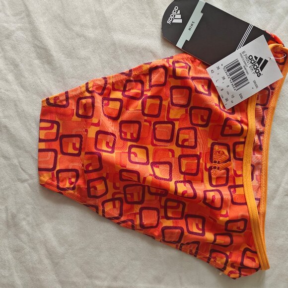 NWT Adidas Bikini Bottom | Carrot & Print | 295335 | Size 8 | Swim - Picture 2 of 4